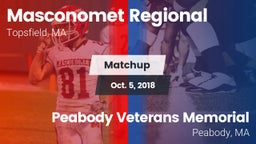 Matchup: Masconomet Regional vs. Peabody Veterans Memorial  2018