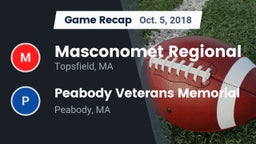 Recap: Masconomet Regional  vs. Peabody Veterans Memorial  2018