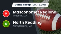Recap: Masconomet Regional  vs. North Reading  2018