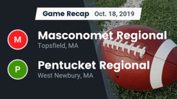 Recap: Masconomet Regional  vs. Pentucket Regional  2019