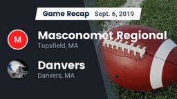 Recap: Masconomet Regional  vs. Danvers  2019