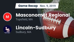 Recap: Masconomet Regional  vs. Lincoln-Sudbury  2019