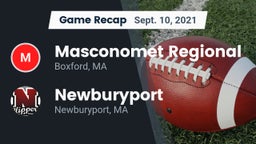 Recap: Masconomet Regional  vs. Newburyport  2021