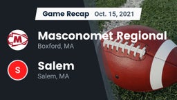 Recap: Masconomet Regional  vs. Salem  2021