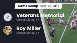 Recap: Veterans Memorial vs. Roy Miller  2017