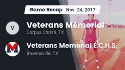 Recap: Veterans Memorial vs. Veterans Memorial E.C.H.S. 2017