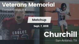 Matchup: Veterans Memorial vs. Churchill  2018
