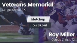 Matchup: Veterans Memorial vs. Roy Miller  2018
