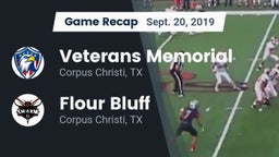 Recap: Veterans Memorial  vs. Flour Bluff  2019
