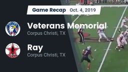 Recap: Veterans Memorial  vs. Ray  2019