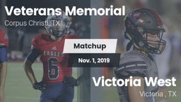 Matchup: Veterans Memorial vs. Victoria West  2019