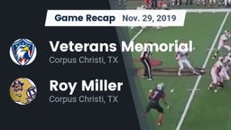 Recap: Veterans Memorial  vs. Roy Miller  2019