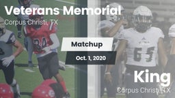 Matchup: Veterans Memorial vs. King  2020