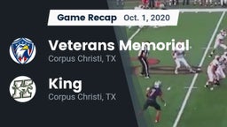 Recap: Veterans Memorial  vs. King  2020
