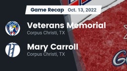 Recap: Veterans Memorial  vs. Mary Carroll  2022