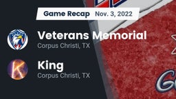 Recap: Veterans Memorial  vs. King  2022