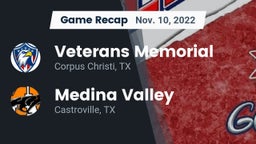 Recap: Veterans Memorial  vs. Medina Valley  2022