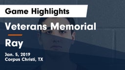Veterans Memorial  vs Ray  Game Highlights - Jan. 5, 2019