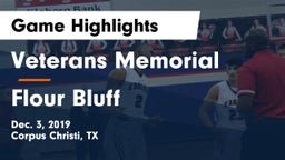 Veterans Memorial  vs Flour Bluff  Game Highlights - Dec. 3, 2019