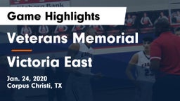 Veterans Memorial  vs Victoria East  Game Highlights - Jan. 24, 2020