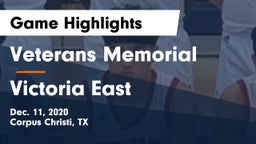 Veterans Memorial  vs Victoria East  Game Highlights - Dec. 11, 2020