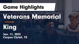 Veterans Memorial  vs King  Game Highlights - Jan. 11, 2022