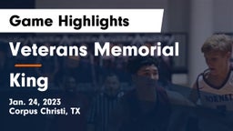 Veterans Memorial  vs King  Game Highlights - Jan. 24, 2023