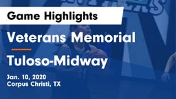 Veterans Memorial  vs Tuloso-Midway  Game Highlights - Jan. 10, 2020
