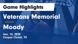 Veterans Memorial  vs Moody  Game Highlights - Jan. 14, 2020