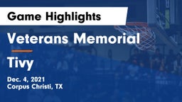 Veterans Memorial  vs Tivy  Game Highlights - Dec. 4, 2021