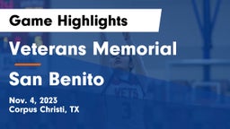 Veterans Memorial  vs San Benito  Game Highlights - Nov. 4, 2023