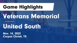 Veterans Memorial  vs United South  Game Highlights - Nov. 14, 2023