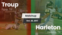Matchup: Troup  vs. Harleton  2017