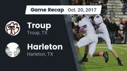 Recap: Troup  vs. Harleton  2017