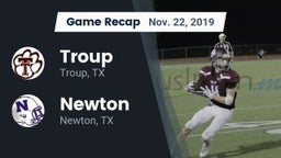 Recap: Troup  vs. Newton  2019
