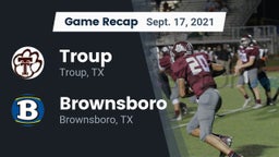 Recap: Troup  vs. Brownsboro  2021
