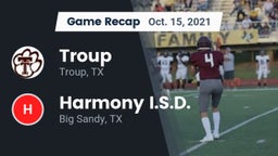 Recap: Troup  vs. Harmony I.S.D. 2021