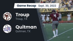 Recap: Troup  vs. Quitman  2022