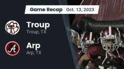 Recap: Troup  vs. Arp  2023