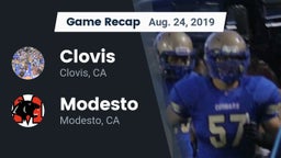 Recap: Clovis  vs. Modesto  2019