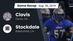 Recap: Clovis  vs. Stockdale  2019