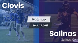 Matchup: Clovis  vs. Salinas  2019