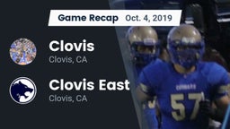 Recap: Clovis  vs. Clovis East  2019