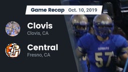 Recap: Clovis  vs. Central  2019
