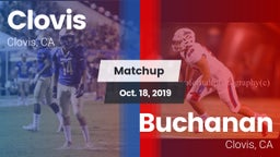 Matchup: Clovis  vs. Buchanan  2019