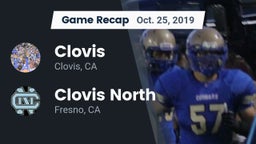 Recap: Clovis  vs. Clovis North  2019