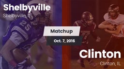 Matchup: Shelbyville High vs. Clinton  2016