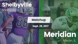 Matchup: Shelbyville High vs. Meridian  2017