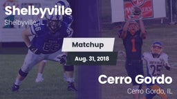 Matchup: Shelbyville High vs. Cerro Gordo  2018
