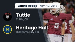 Recap: Tuttle  vs. Heritage Hall  2017